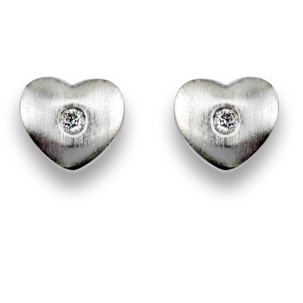 Fritsch Sterling Ohrstecker 925/- Silber Diamant