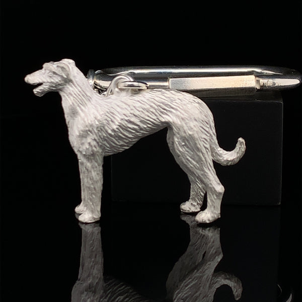 Deerhound Windhund Schlüsselanhänger
