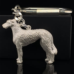 Irish Wolfhound Windhund Schlüsselanhänger